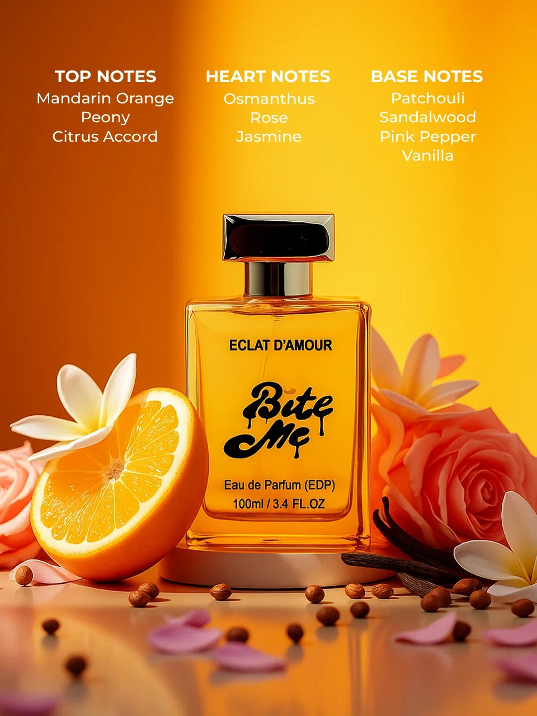 Bite Me - Seductive Floral Citrus Eau de Parfum - 100ml
